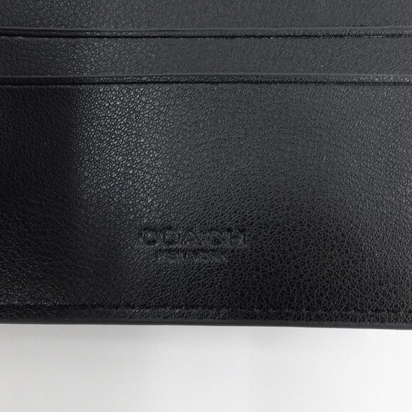 Coach Boxed 3 In 1 Wallet Gift Set Charcoal Black OS - Picture 5 of 14